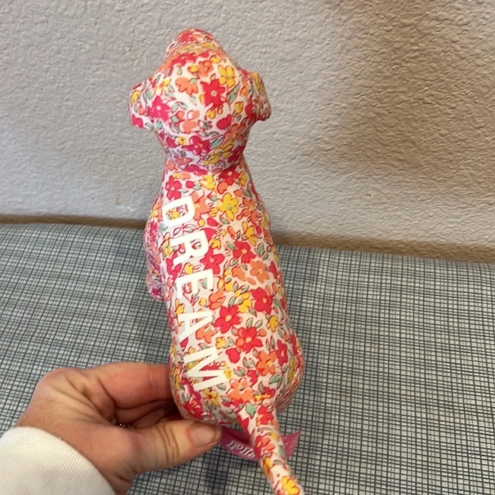 Victorias Secret PINK Floral Dream Mascot Stuffed dog - Picture 7 of 8